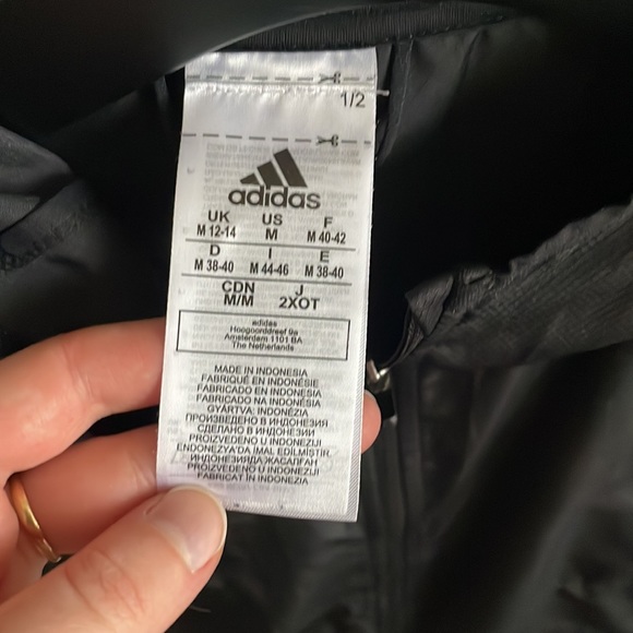 Addidas normcore zip up windbreaker size m - Picture 3 of 3